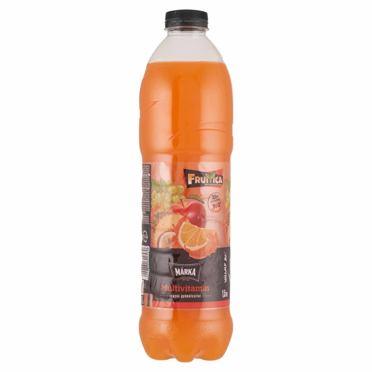 Képek - Márka Fruitica Multivitamin vegyes gyümölcsital 1,5 l