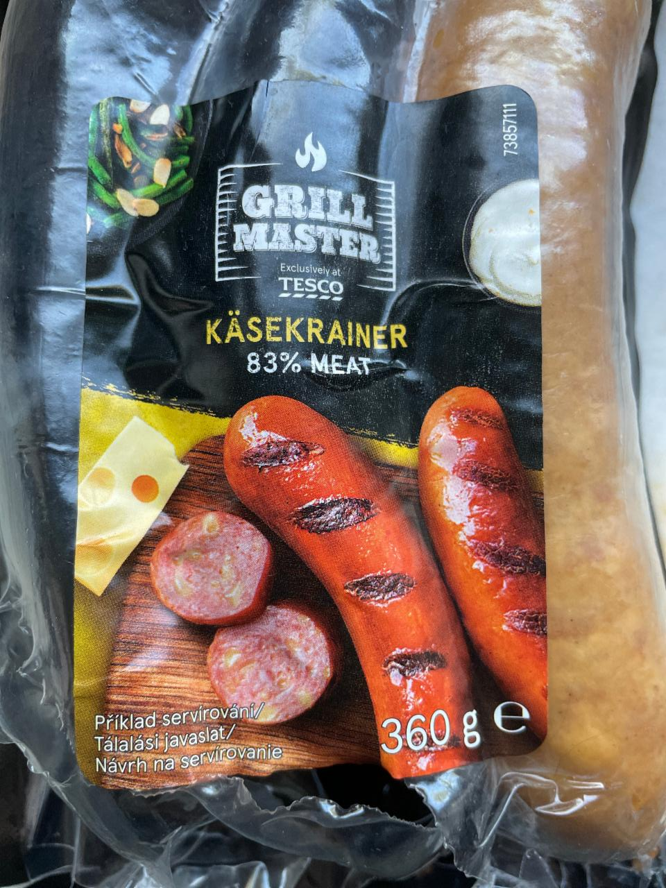 Képek - Käsekrainer 83% meat Grill master