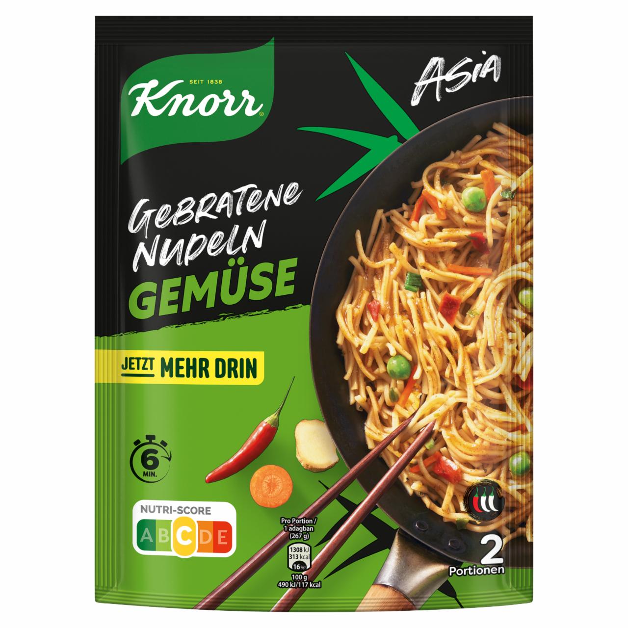 Képek - Knorr ázsiai pirított tészta pikáns-zöldséges ízesítéssel 139 g