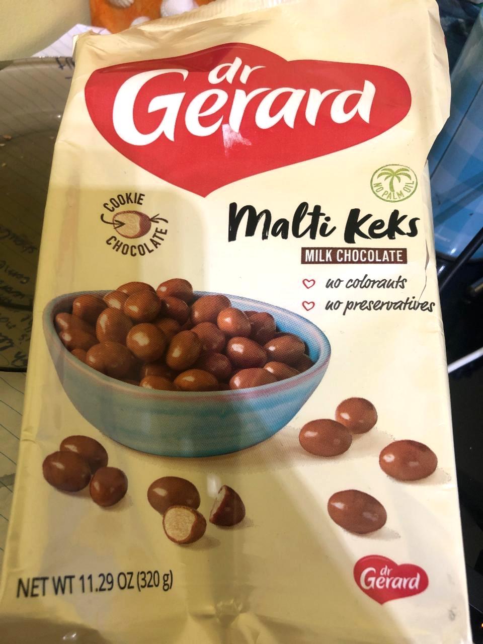 Képek - Malti keks Milk chocolate Dr Gerard