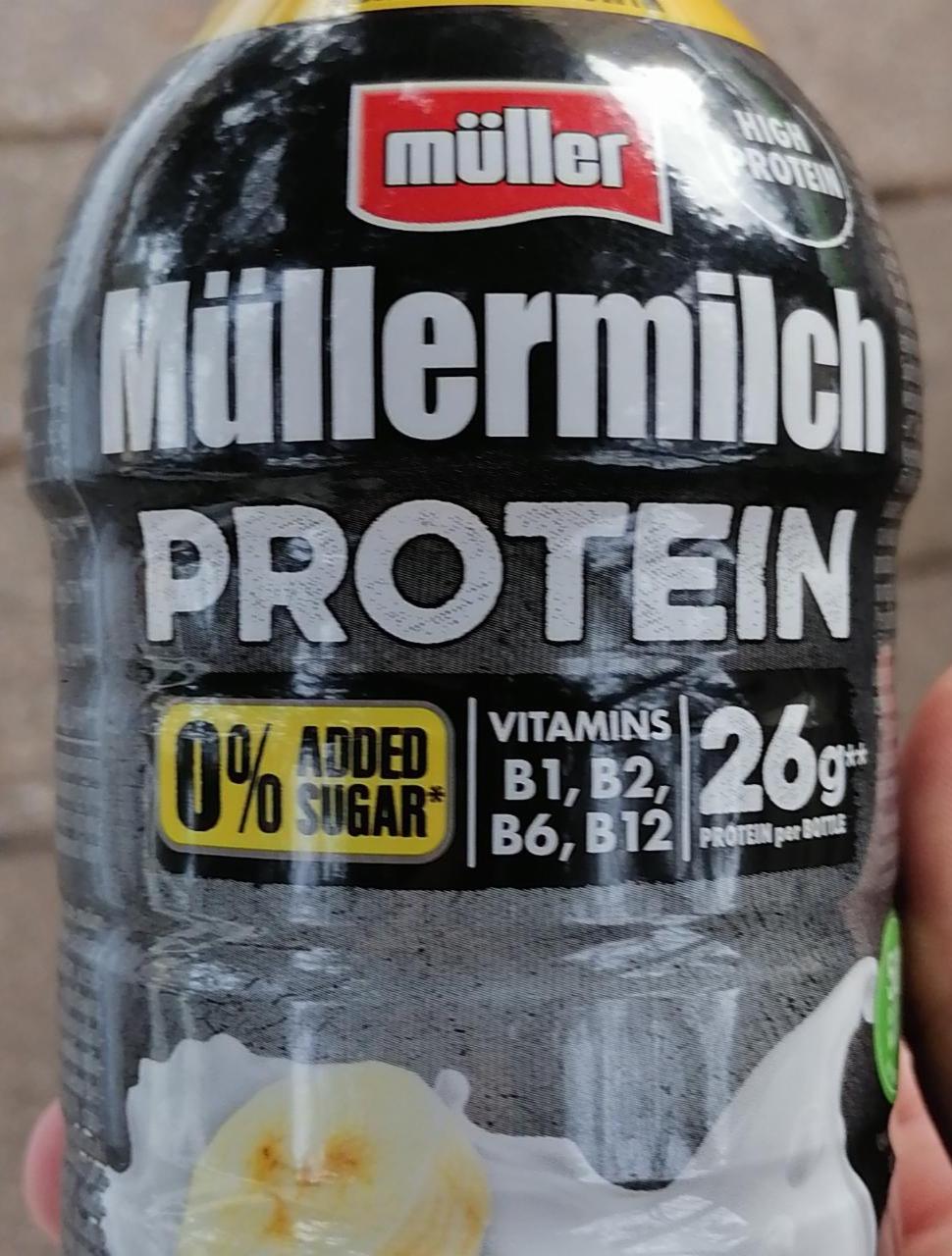 Képek - Müllermilch high protein bananen Müller