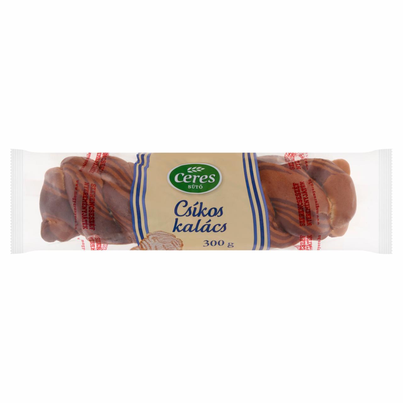 Képek - Ceres csíkos kalács 300 g