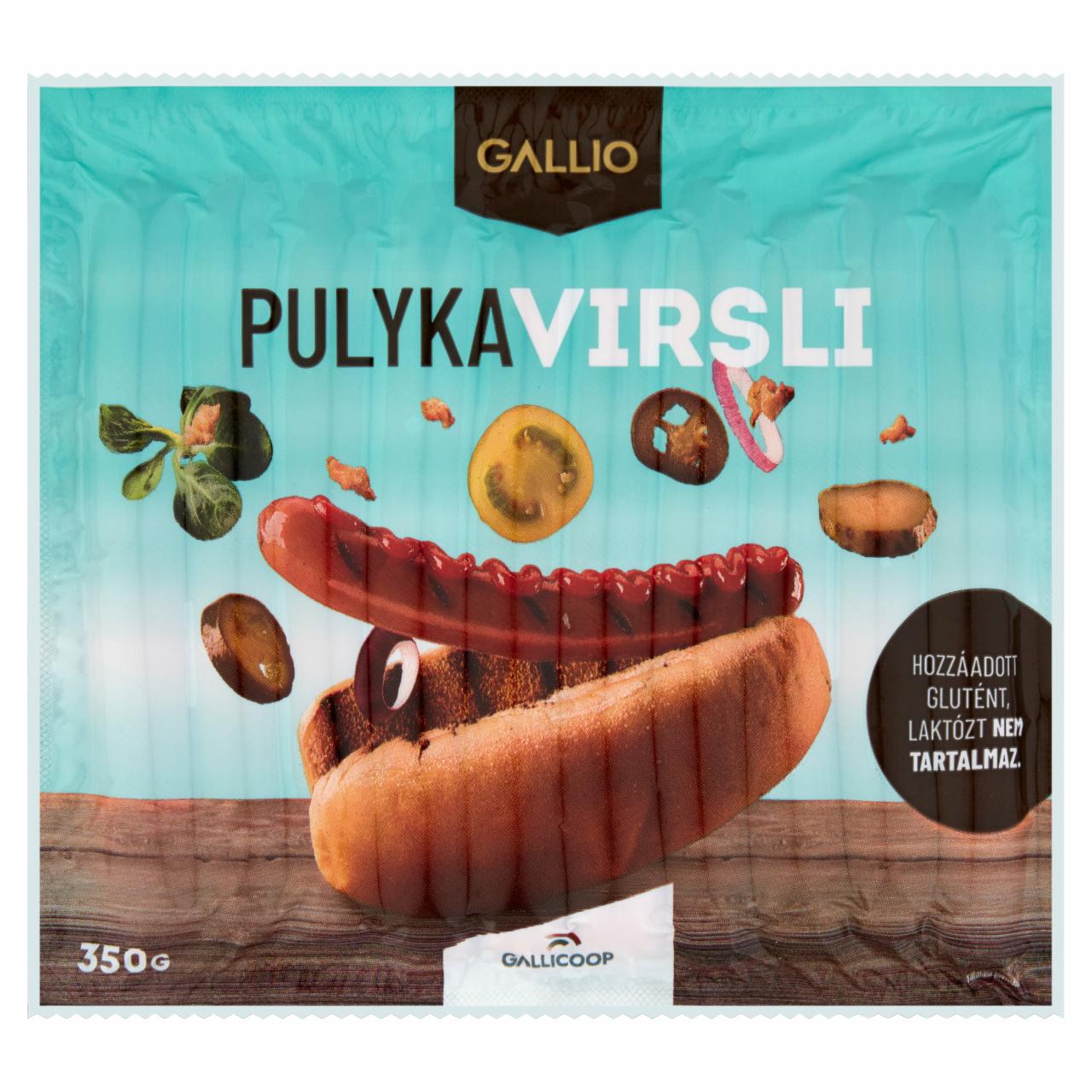 Képek - Gallio pulyka virsli 350 g