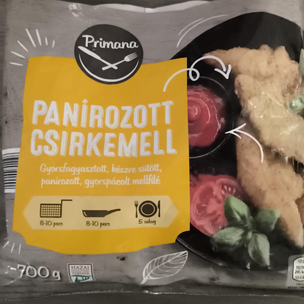 Képek - Panírozott csirkemell Primana