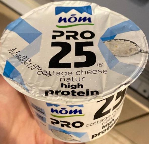 Képek - NÖM Pro 25 sovány friss sajt rögös állománnyal 215 g