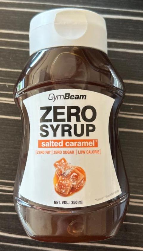 Képek - Zero syrup Salted caramel GymBeam