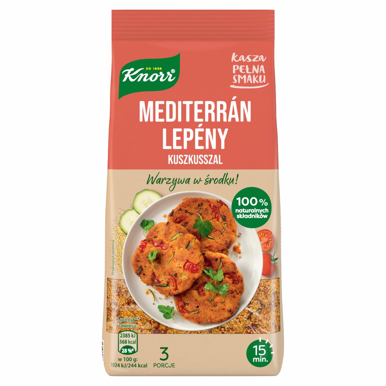 Képek - Knorr mediterrán lepény alap kuszkusszal 150 g