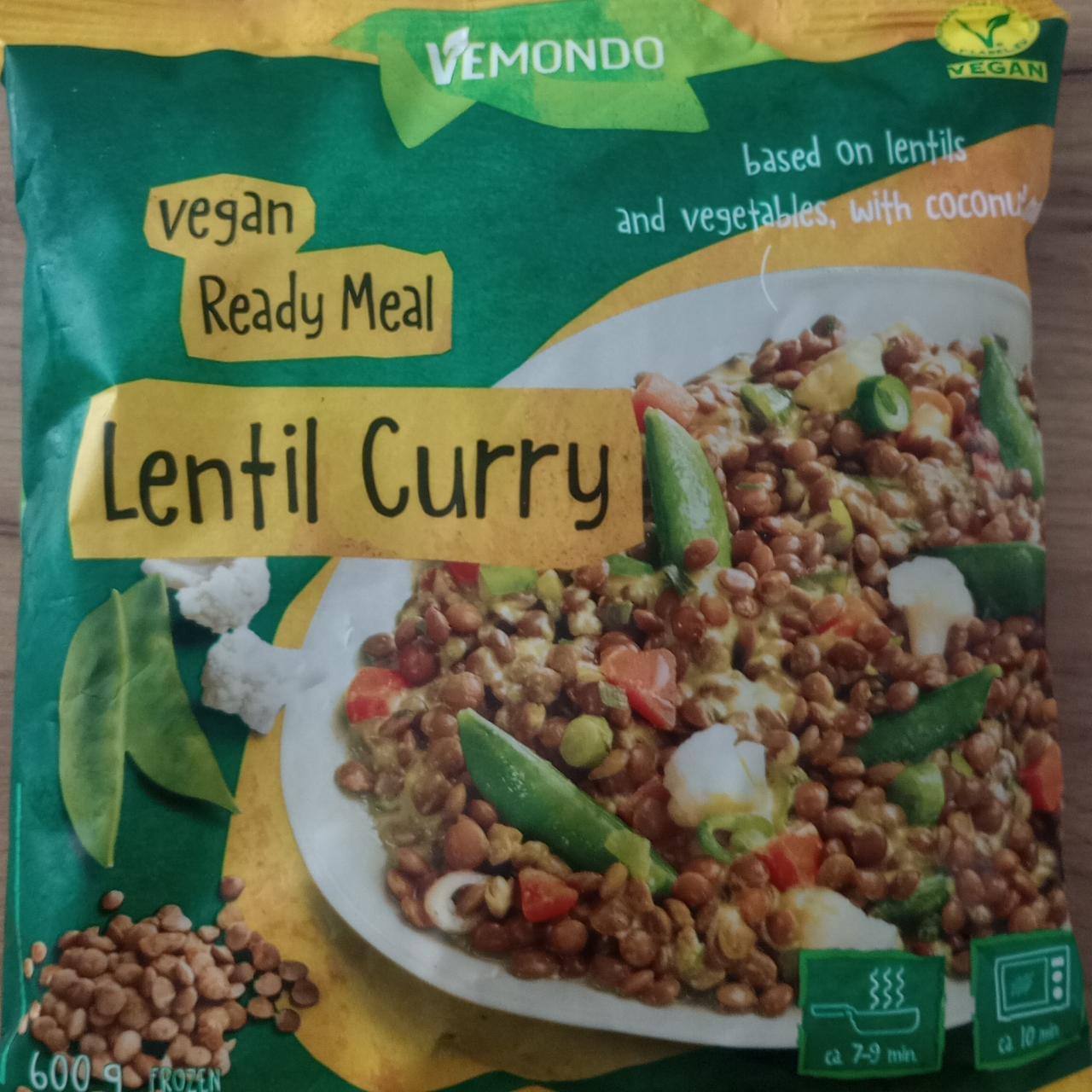 Képek - Vegan ready meal lentil curry Vemondo