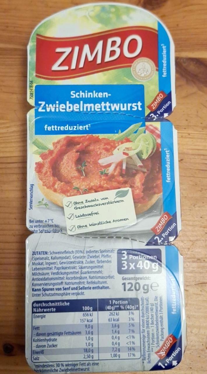 Képek - Schinken zwiebelmettwurst Zimbo