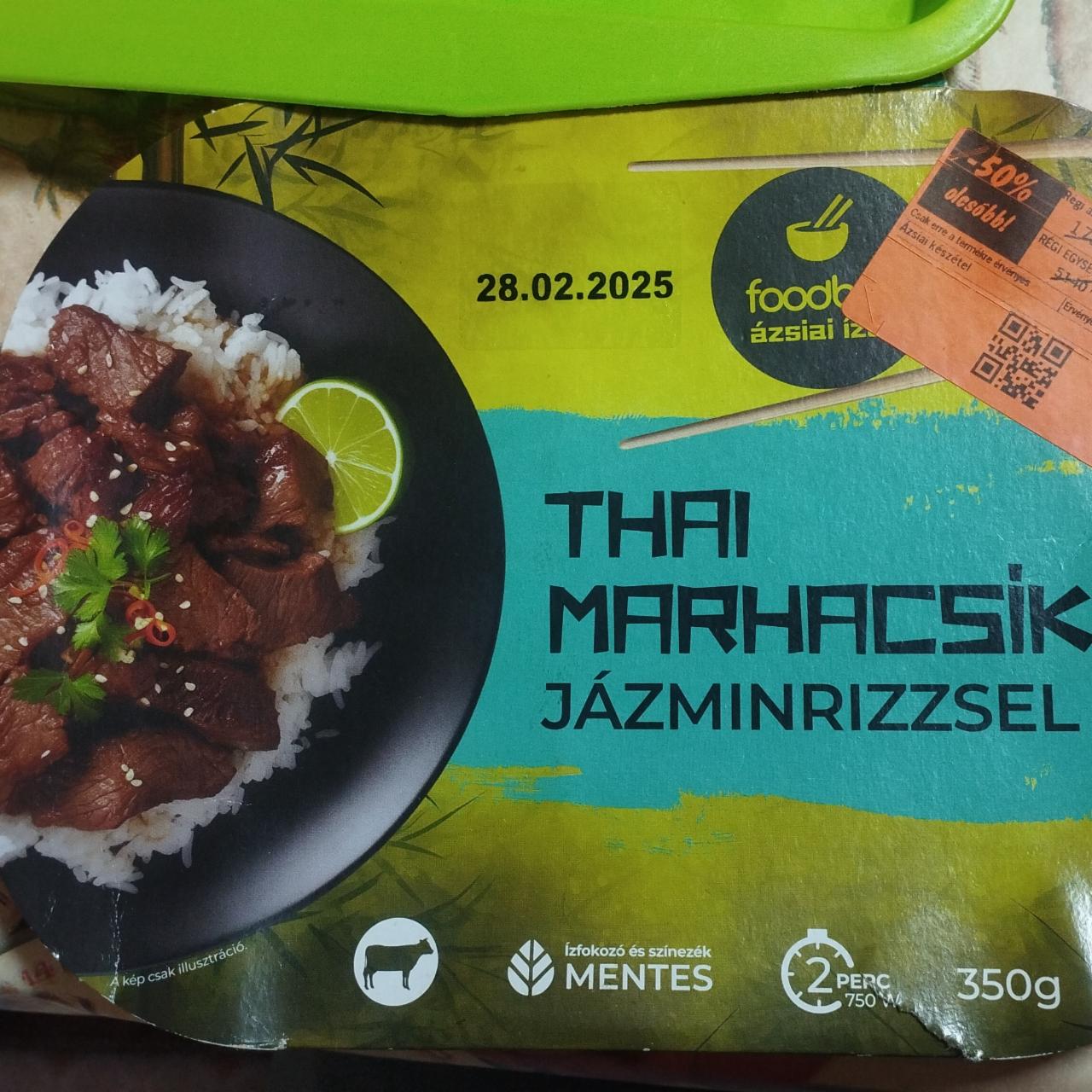 Képek - Thai Marhacsík jázminrizzsel Foodbox