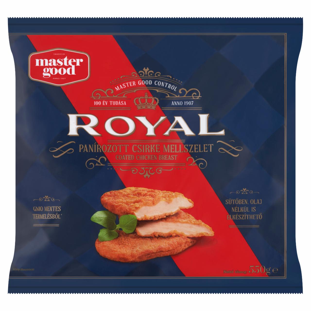 Képek - Master Good Royal panírozott csirke mellszelet 550 g