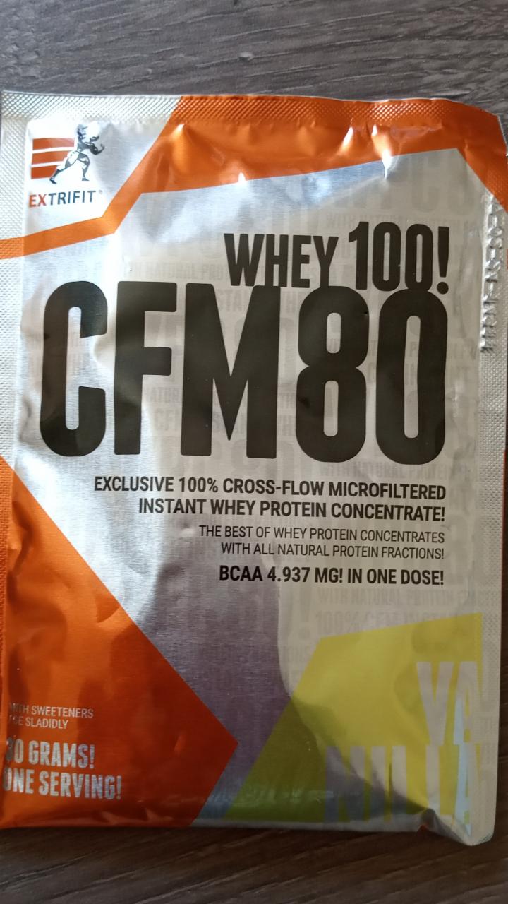 Képek - Whey 100! CFM 80 vanilla Extrifit