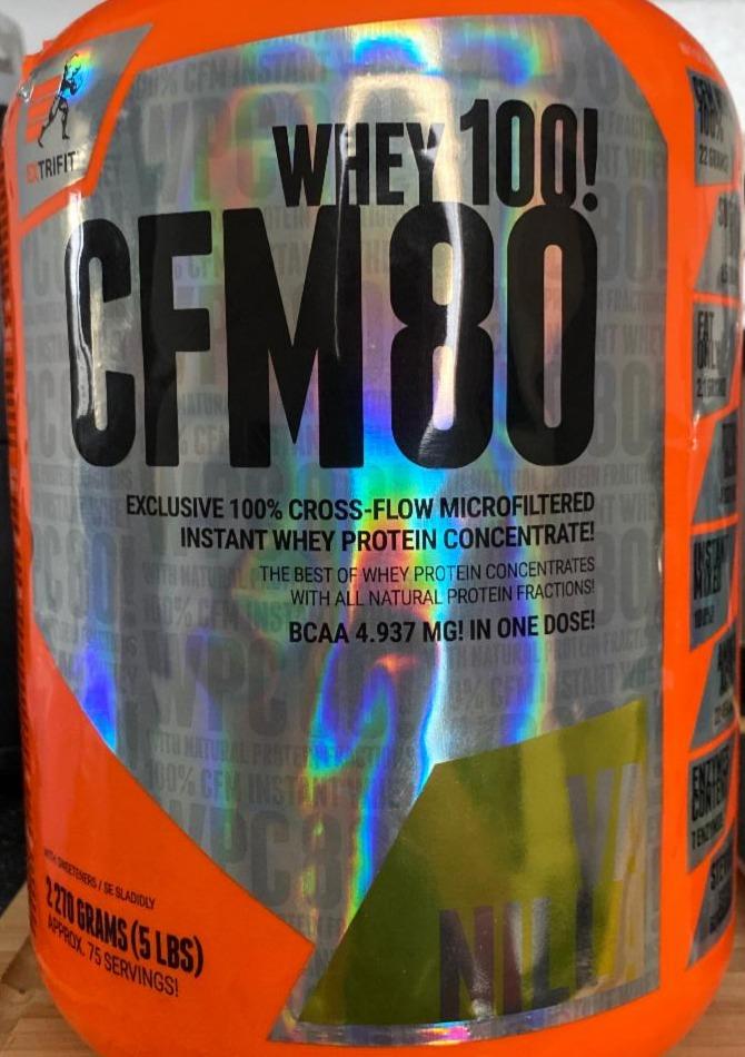 Képek - Whey 100! CFM 80 vanilla Extrifit