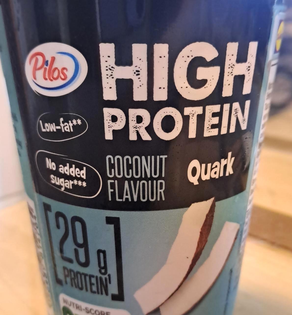 Képek - High protein quark Coconut flavour Pilos