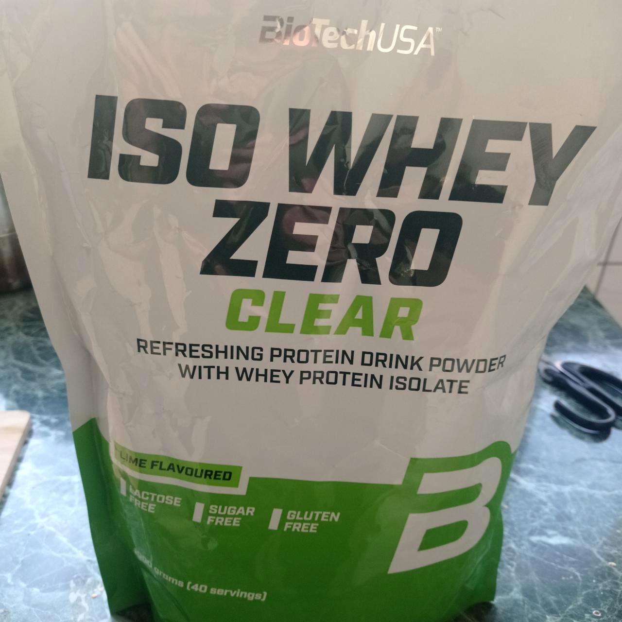 Képek - Iso whey zero Clear Lime BioTechUSA