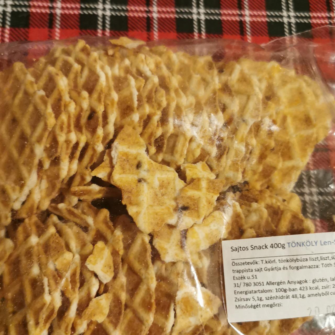 Képek - Tönköly -Én-Szezám-Napraforgó Sajtos Snack 400g Tóth Snack