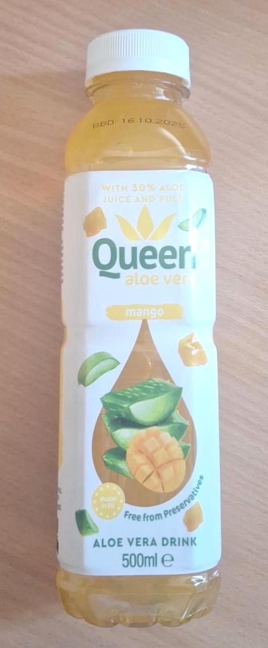 Képek - Queen szénsavmentes üdítőital aloé verával, mangólé sűrítménnyel és édesítőszerrel 500 ml