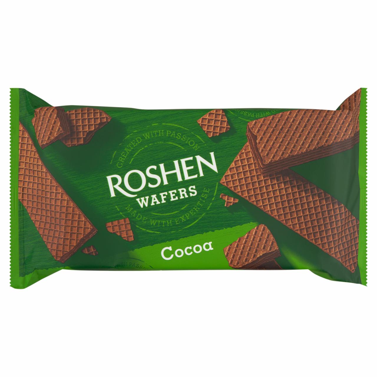 Képek - Roshen Wafers kakaós krémmel töltött kakaós ostya 216 g