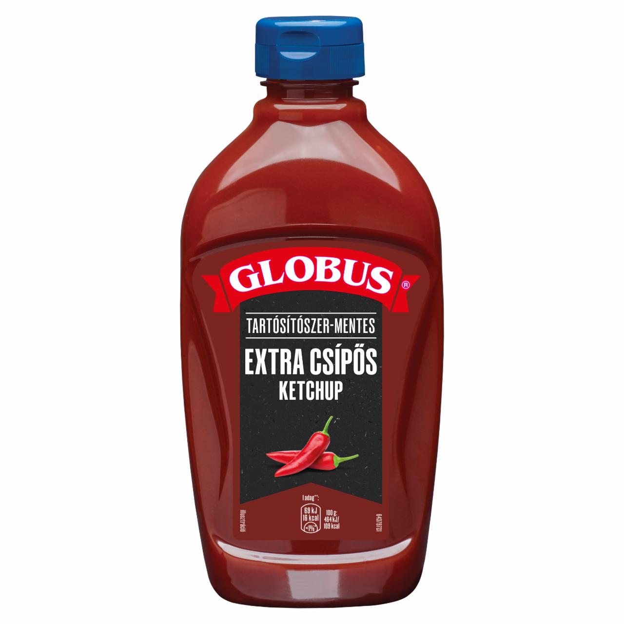 Képek - Globus extra csípős ketchup 485 g