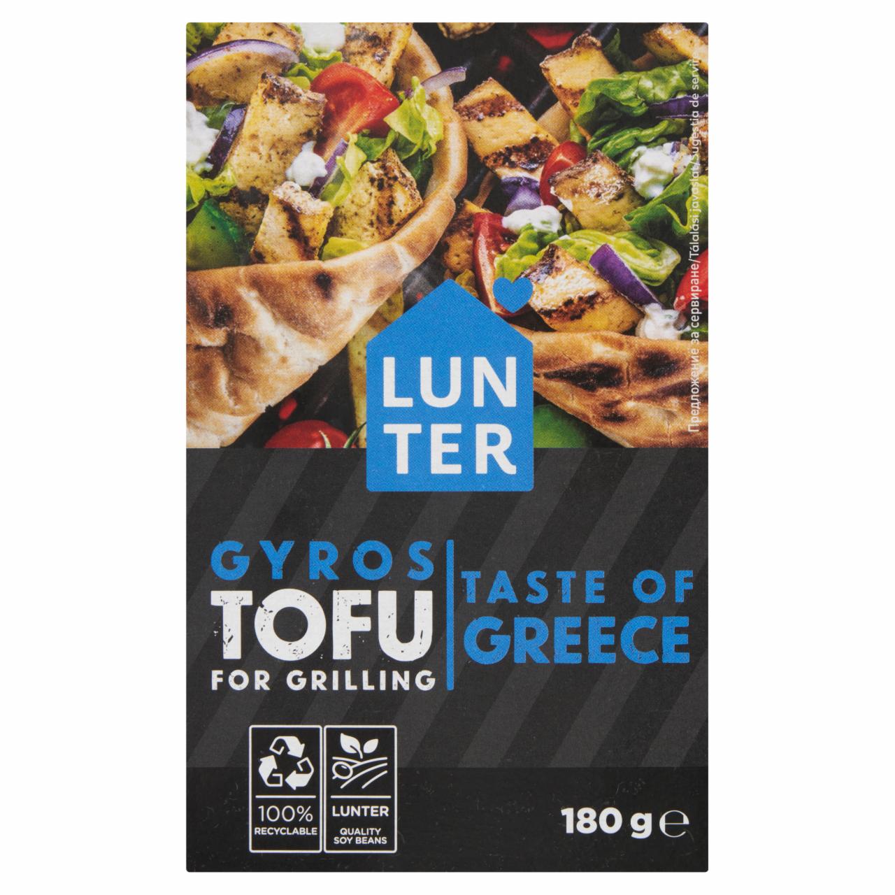 Képek - Lunter Tofu gyros változatban 180 g