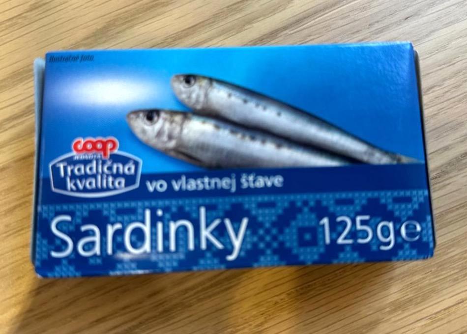 Képek - Sardinky vo vlastnej šťave Coop