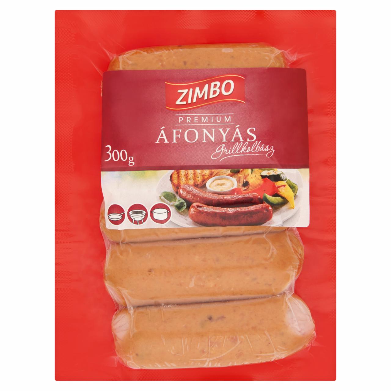 Képek - Zimbo Premium áfonyás grillkolbász 300 g