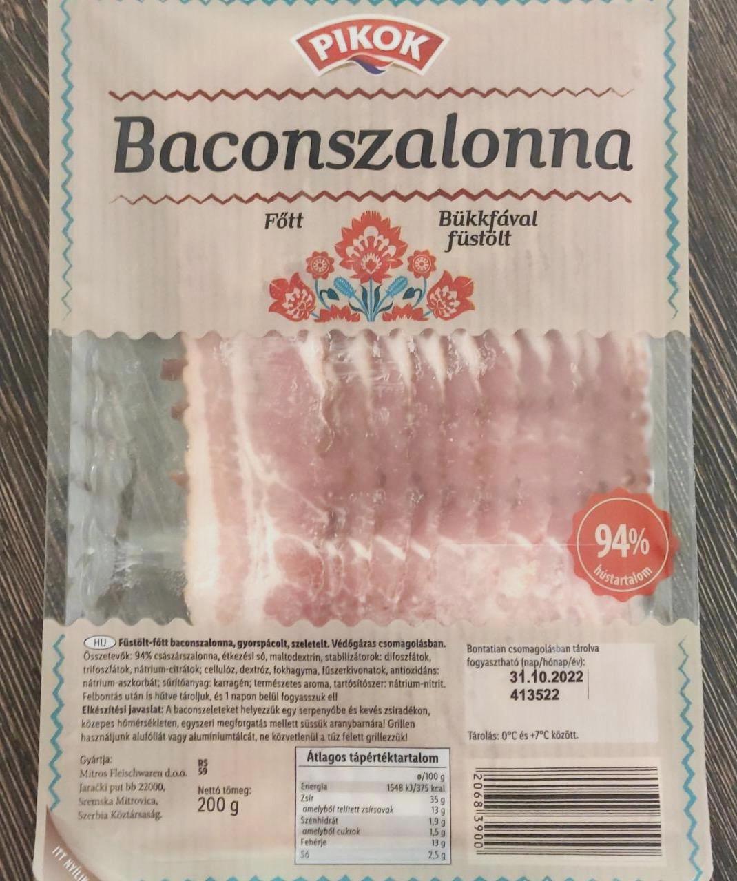 Képek - Baconszalonna Pikok