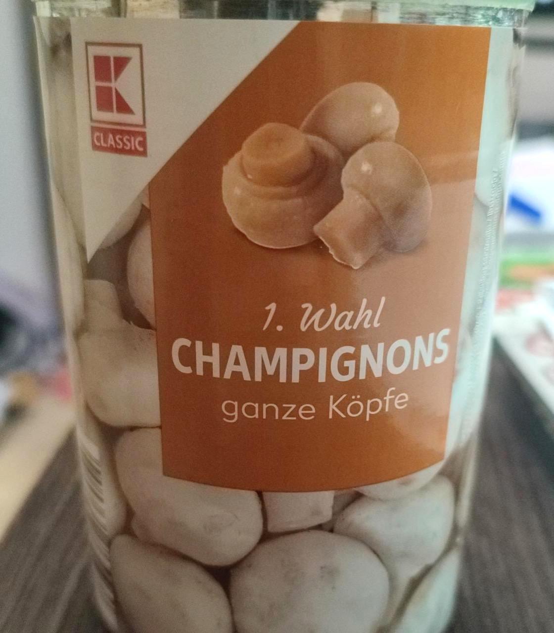 Képek - Wahl champignons ganze köpfe K-Classic