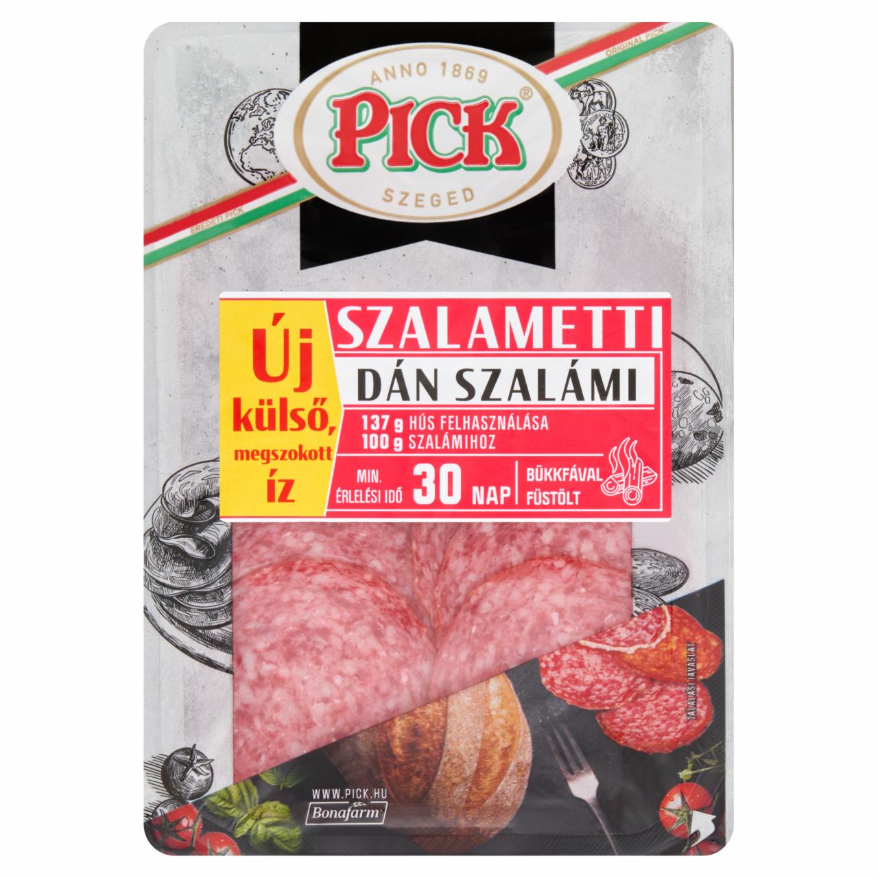 Képek - PICK Szalametti szeletelt dán szalámi 70 g