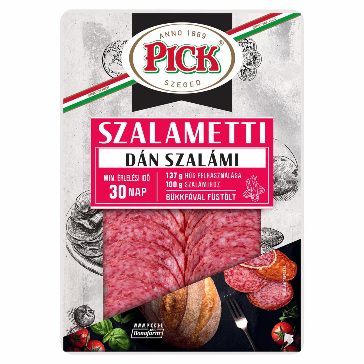 Képek - PICK Szalametti szeletelt dán szalámi 70 g