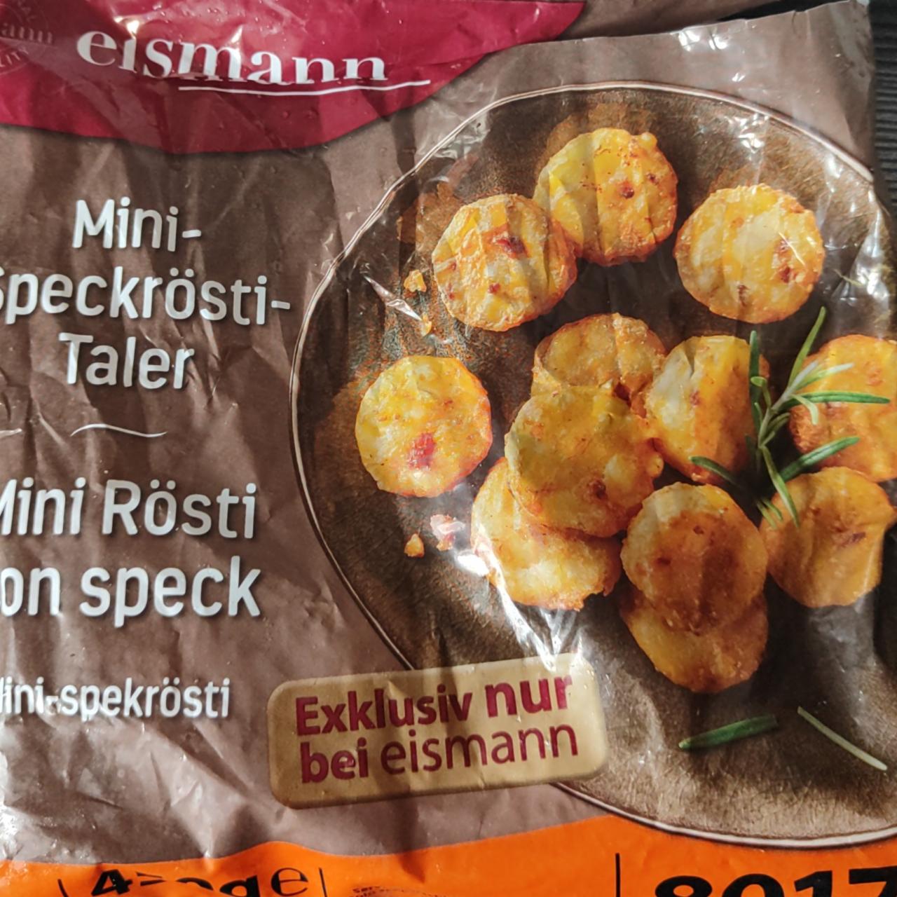 Képek - Mini Speckrösti Taler EISMANN