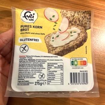 Képek - Pures korn brot glutenfrei Rewe