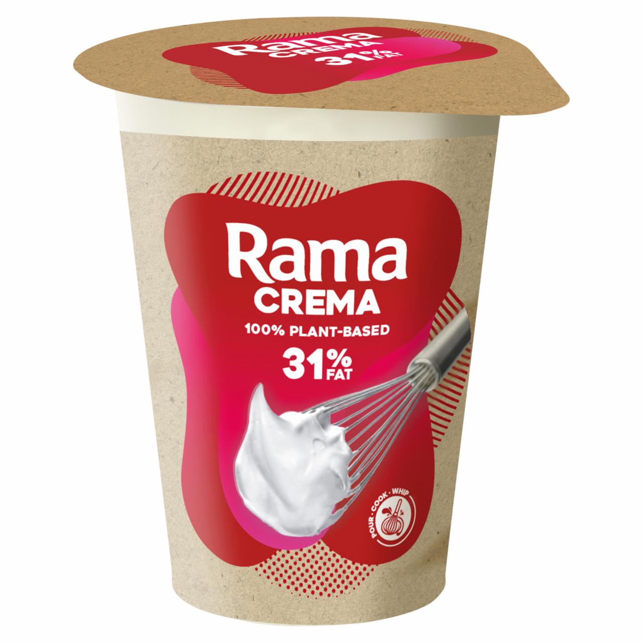 Képek - Rama Crema lencsefehérje-készítmény, növényi zsírok és olajok keveréke 31% 200 ml