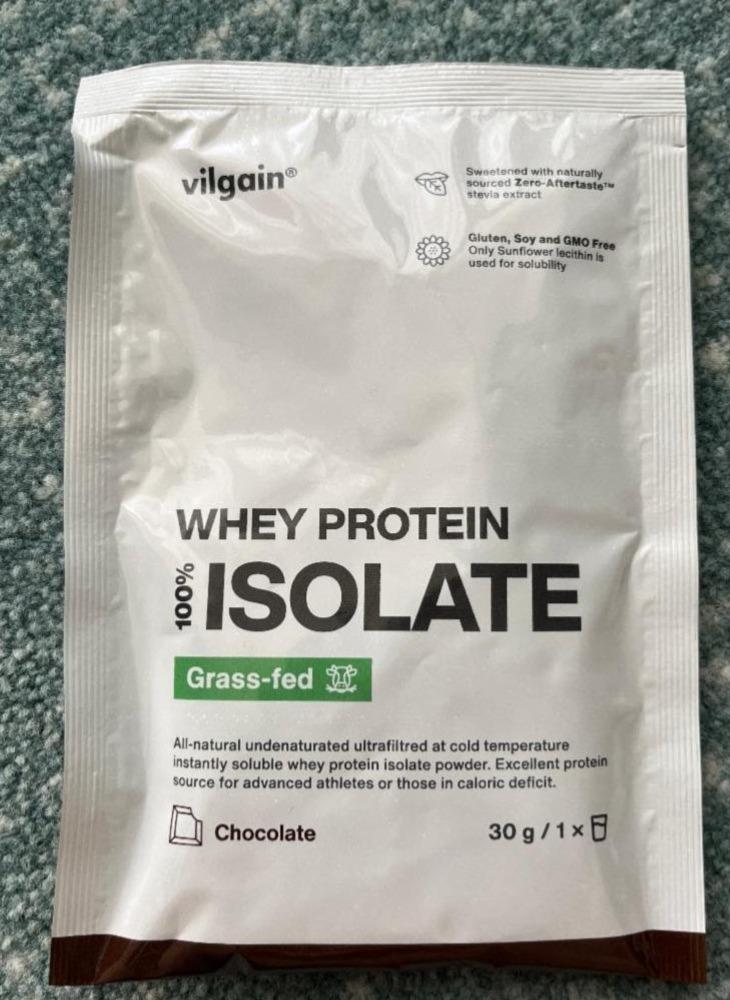 Képek - Whey protein 100% isolate chocolate Vilgain