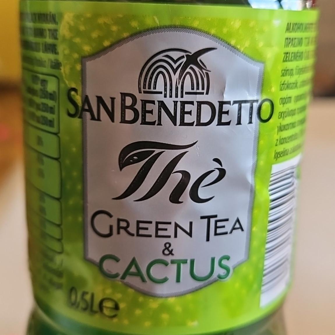 Képek - Thè green tea & cactus San Benedetto