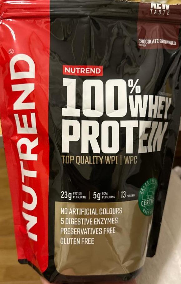 Képek - 100% whey protein chocolate brownies Nutrend