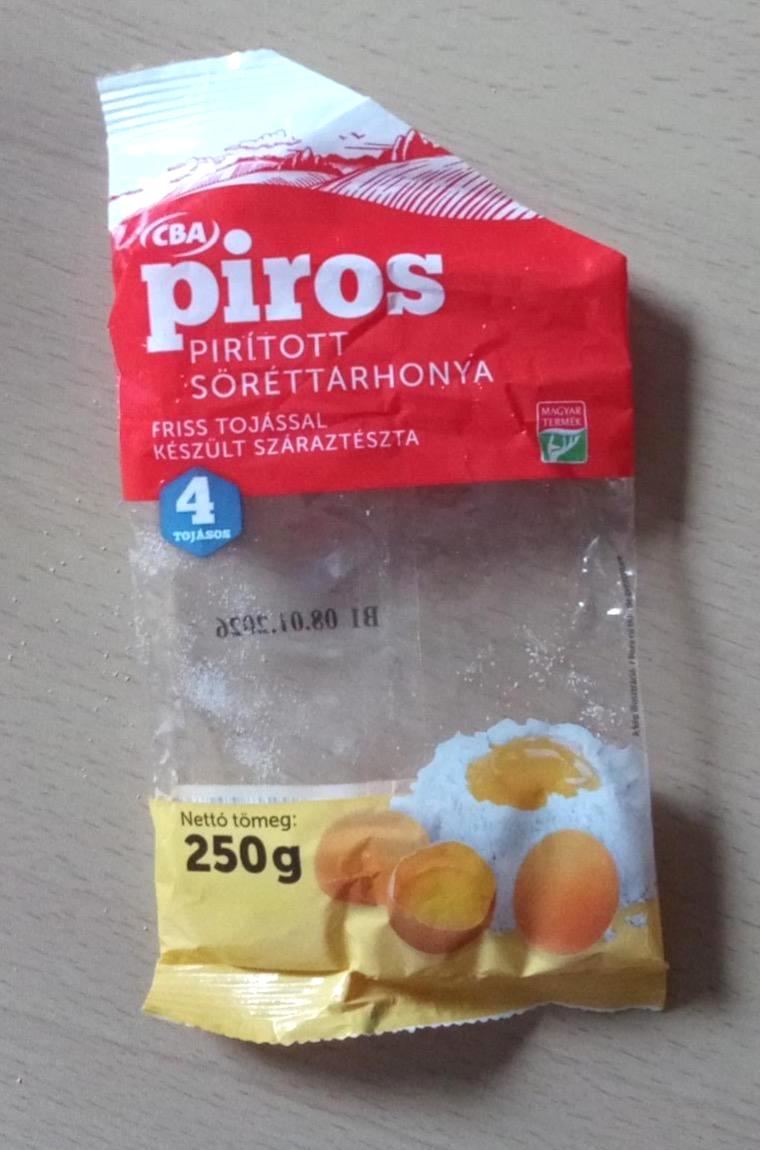 Képek - Pirított sörét tarhonya CBA piros