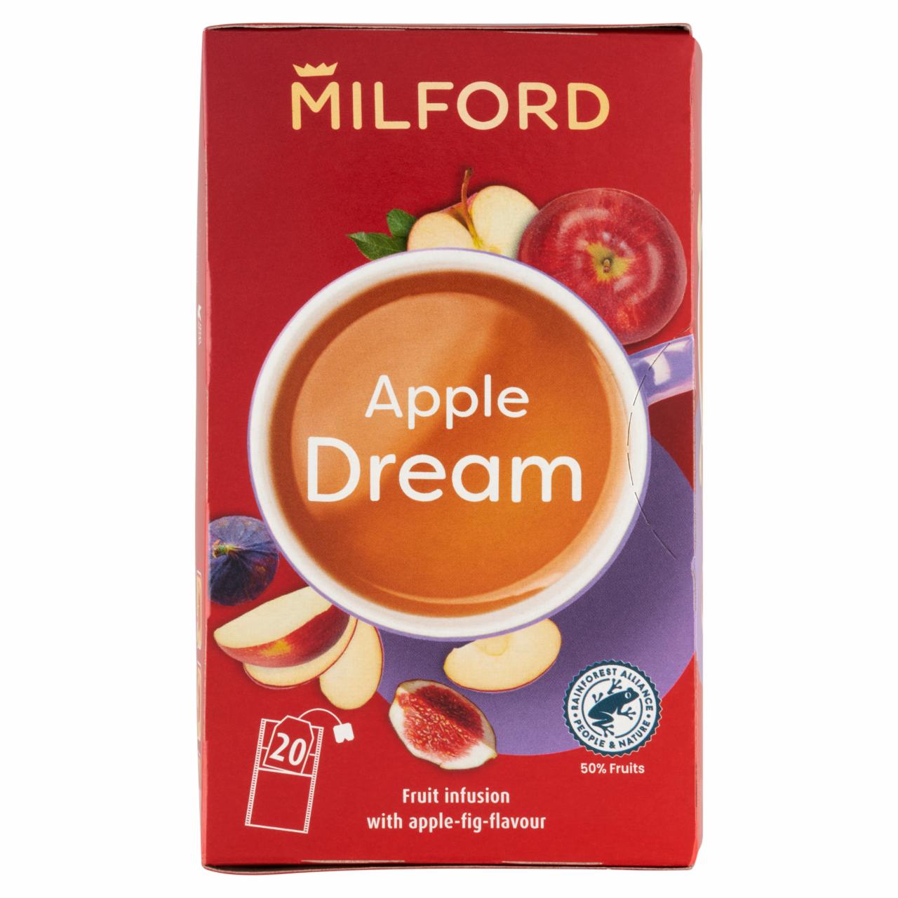 Képek - Milford Apple Dream almás-fügeízű gyümölcstea 20 filter 45 g