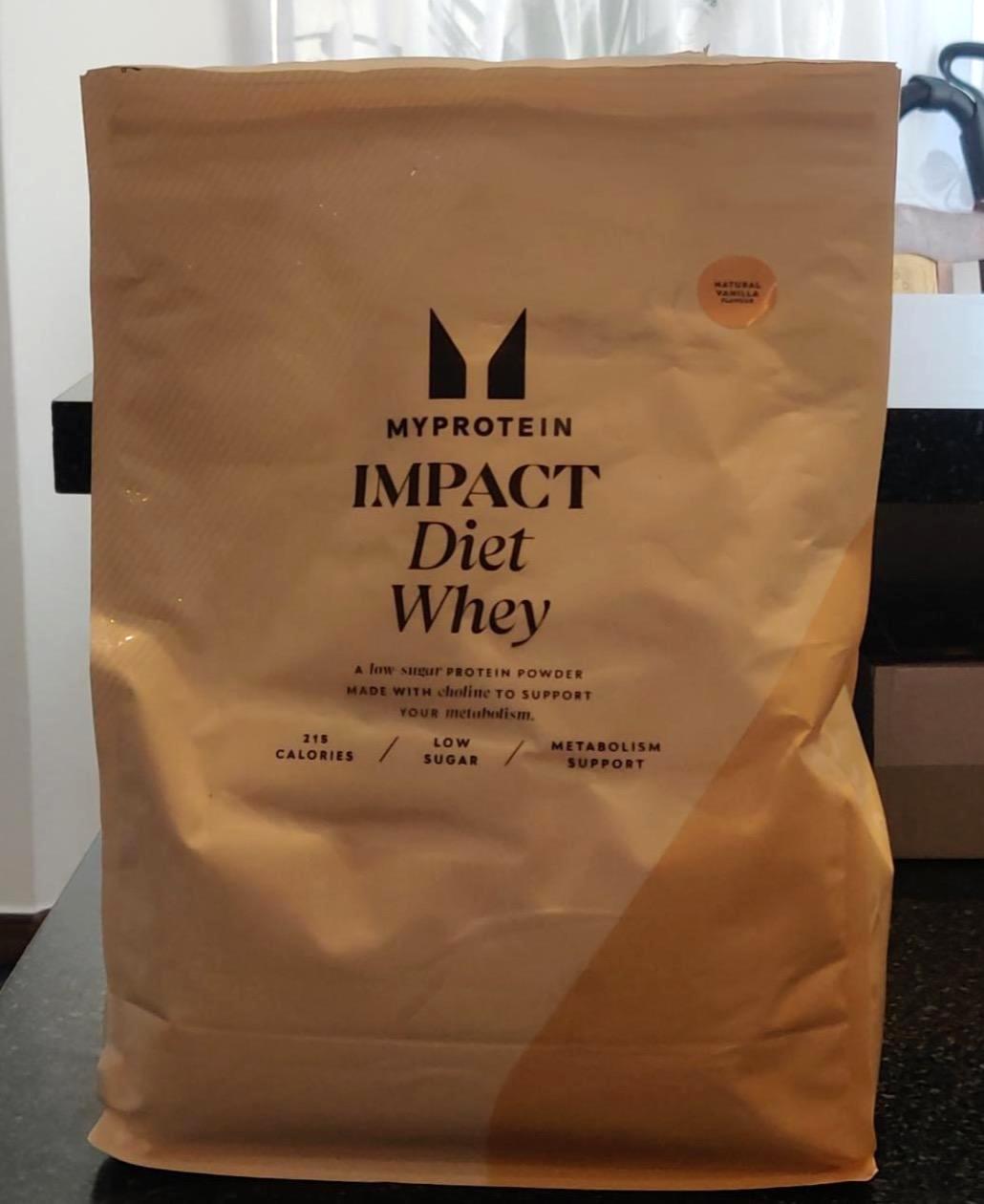 Képek - Impact Diet whey Natural vanilla MyProtein