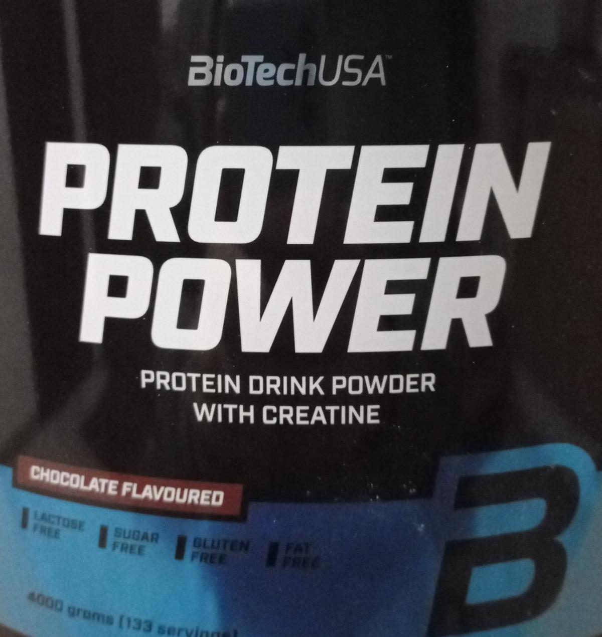 Képek - Protein drink powder with creatine chocolate flavoured BioTechUSA