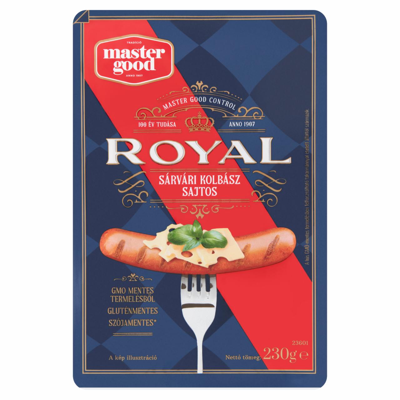 Képek - Master Good Royal sárvári sajtos kolbász 230 g