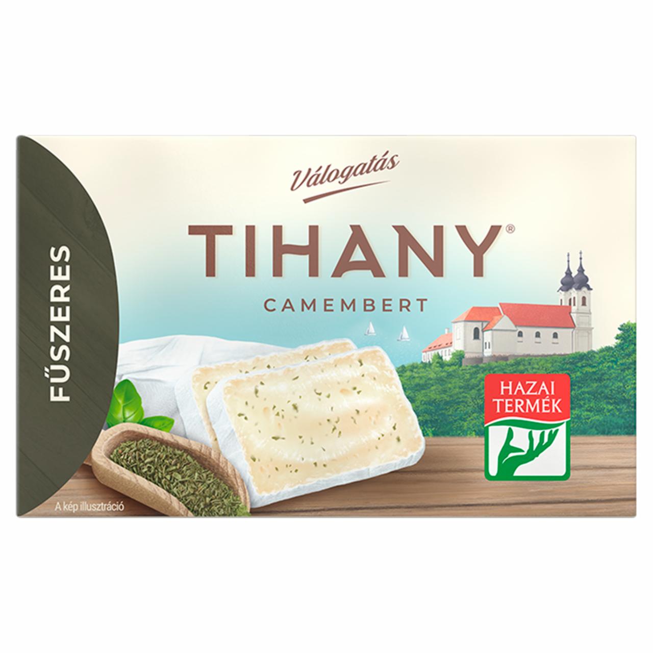 Képek - Tihany Válogatás Camembert zsíros fűszeres lágy sajt 120 g