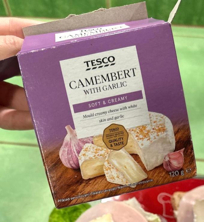 Képek - Camembert with garlic Tesco