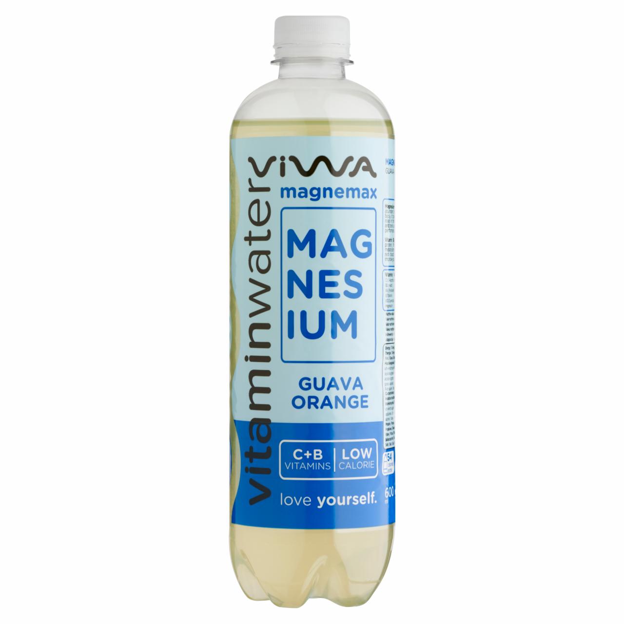 Képek - Viwa Vitaminwater narancs-guava ízű, csökkentett energiatartalmú szénsavmentes üdítőital 600 ml