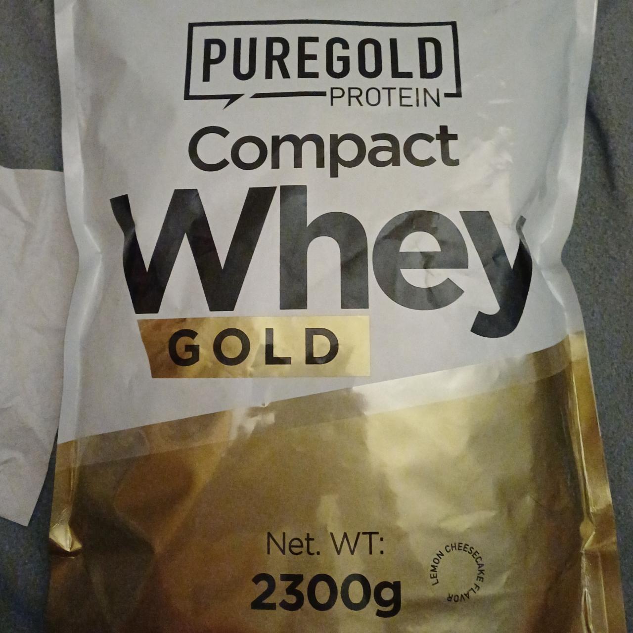 Képek - Compact Whey Gold Lemon Cheesecake Puregold Protein