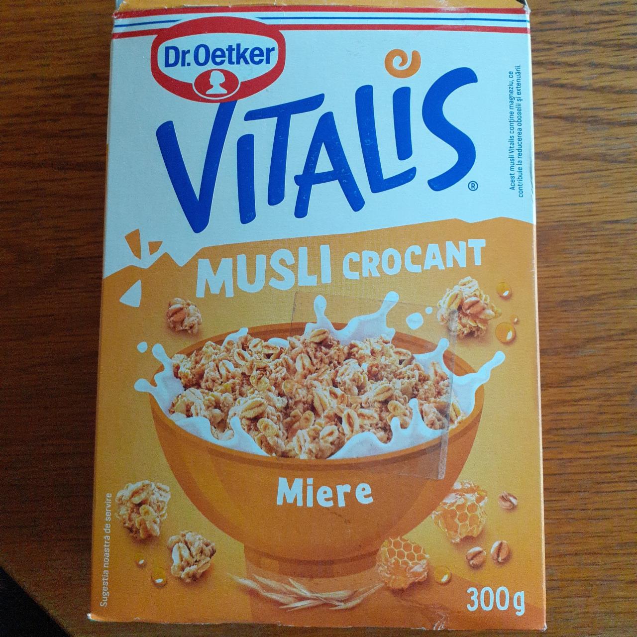 Képek - Vitalis musli crocant Dr.Oetker