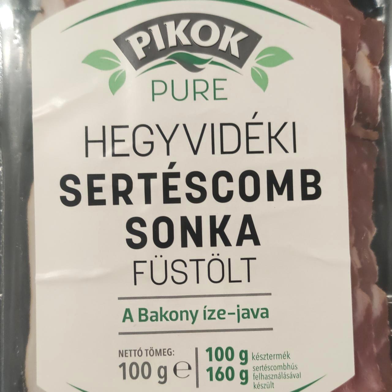 Képek - Hegyvidéki sertéscomb sonka füstölt Pikok Pure