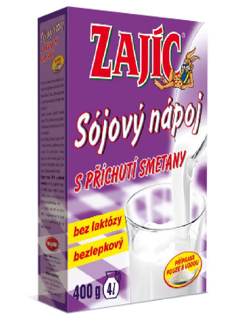 Képek - Sójový nápoj s příchutí smetany Zajíc