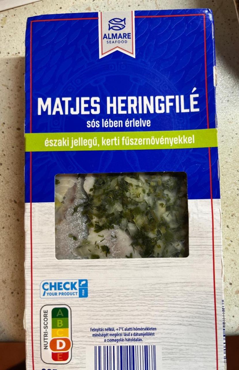 Képek - Matjes heringfilé sós lében érlelve északi jellegű, kerti fűszernövényekkel Almare Seafood