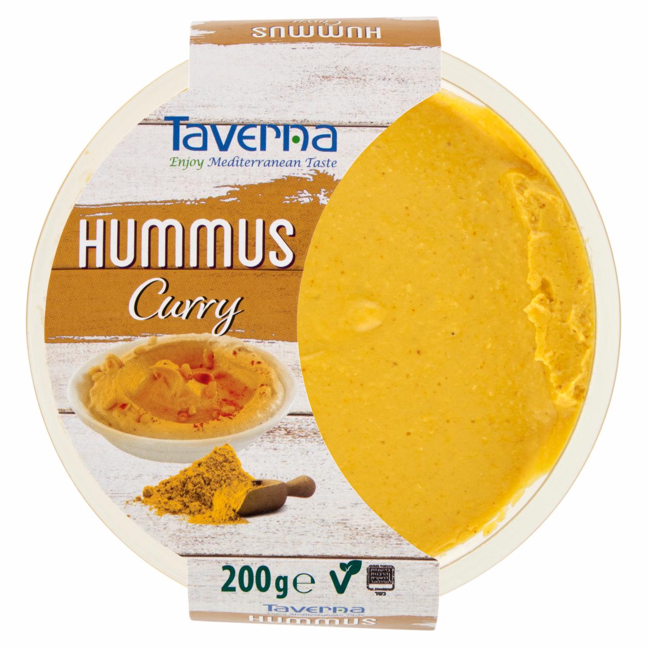 Képek - Taverna Hummus Curry csicseriborsó krém szezámmag pasztával és curryvel 200 g